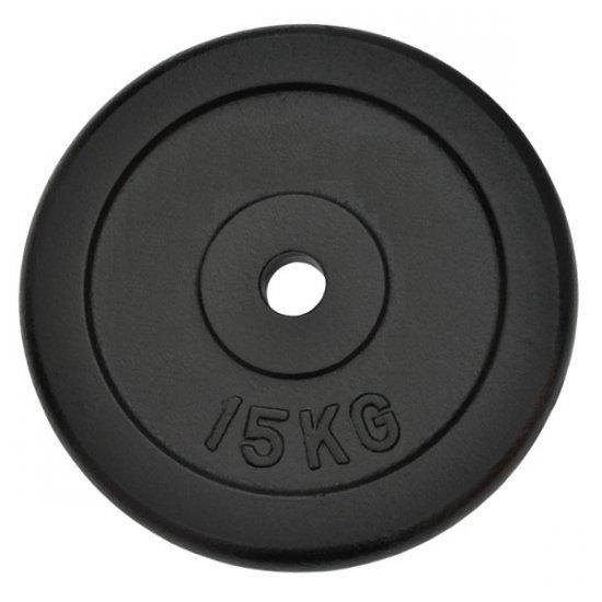 Závaží ocelové 15kg - lakované