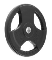 Pogumovaný olympijský kotouč SPARTAN TRI GRIP 25 kg