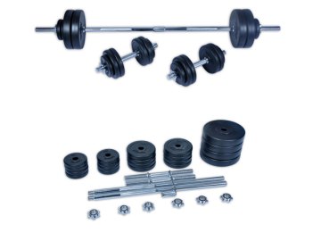 SPARTAN Nakládací činkový set 50 kg
