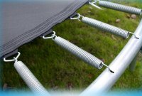 Trampolínový set SPARTAN 250 cm + schůdky