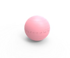 Gymnastický míč 65 cm Laubr PINK EDITION