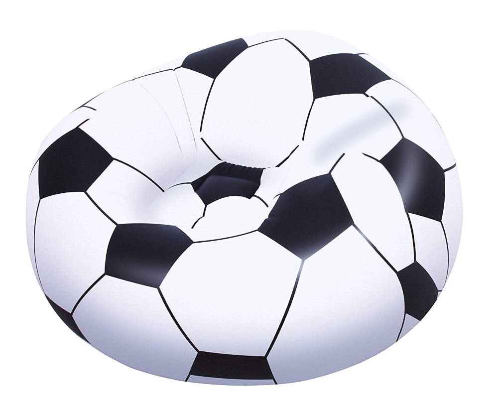 Bestway Nafukovací křeslo sportovní fotbal 114x112x71 cm