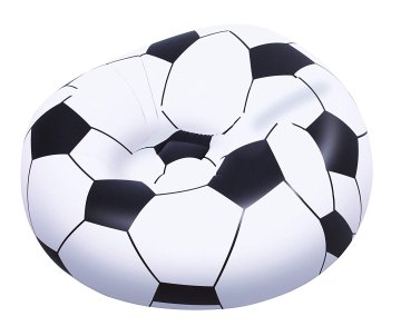 Bestway Nafukovací křeslo sportovní fotbal 114x112x71 cm