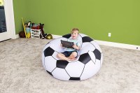 Bestway Nafukovací křeslo sportovní fotbal 114x112x71 cm