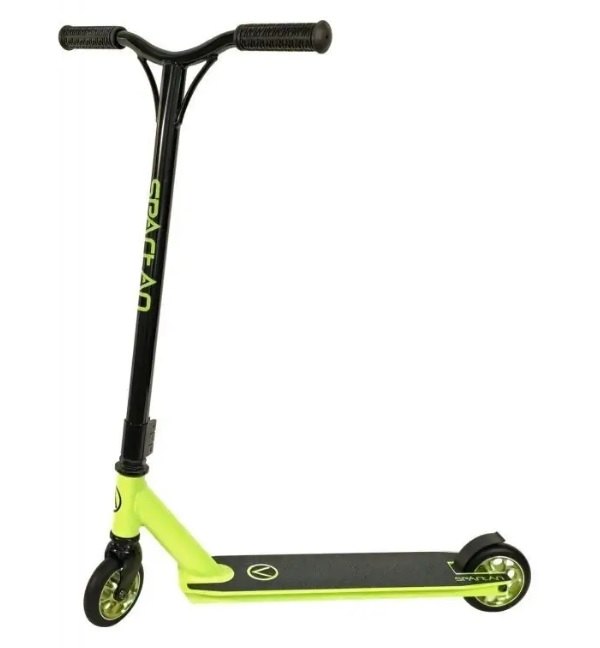 Freestyle koloběžka Spartan Stunt Neon zelená