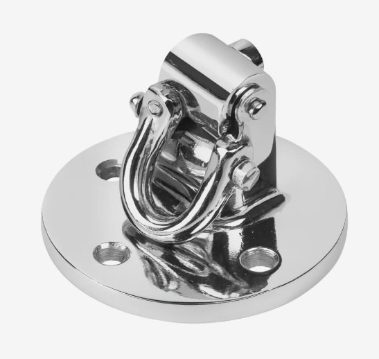 Katsudo nízký otočný závěs Swivel s ložiskem a kruhovou základnou