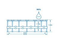 Bestway Steel Pro Max 457 x 122 cm 56438