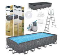 Bazén Frame Pool ALL YEAR APX 365 732x366 cm Pump Redder Bestway 561KG