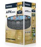 Rámový bazén 18FT 549x132 cm APX 365 BESTWAY 561KC