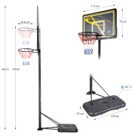 Basketbalový koš NILS ZDK019E