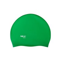 Silikonová čepice NILS Aqua NQC GR02 zelená