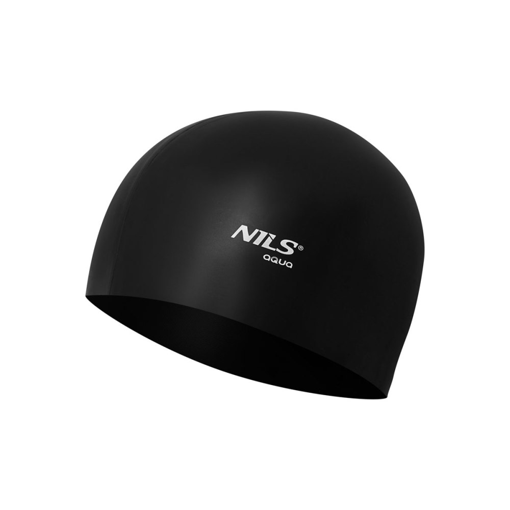Silikonová čepice NILS Aqua NQC BK01 černá