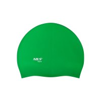 Silikonová čepice NILS Aqua NQC Dots zelená