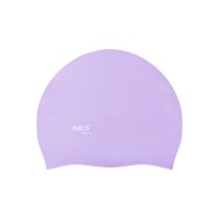 Silikonová čepice NILS Aqua NQC Dots fialová
