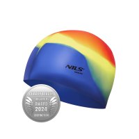 Silikonová čepice NILS Aqua NQC Multicolor M04