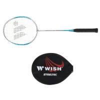 Badmintonová raketa WISH Steeltec 216, modro/černá