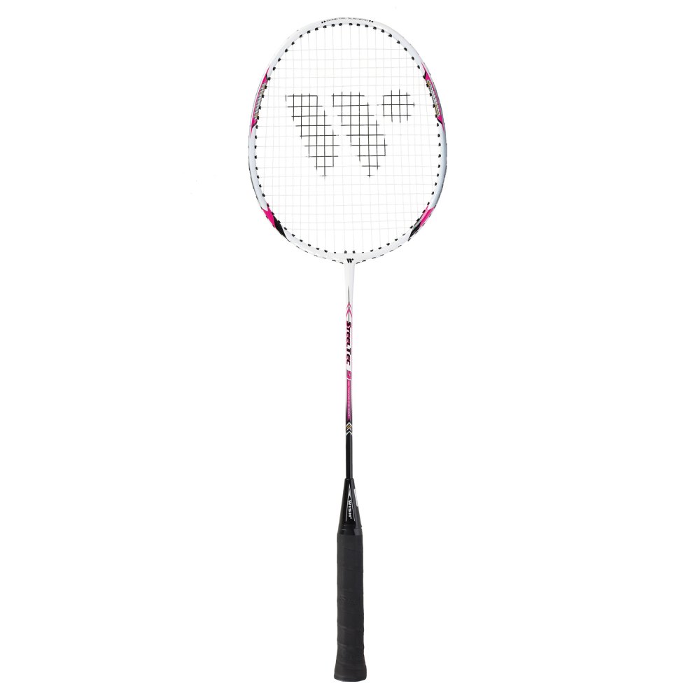 Badmintonová raketa WISH Steeltec 9, červená