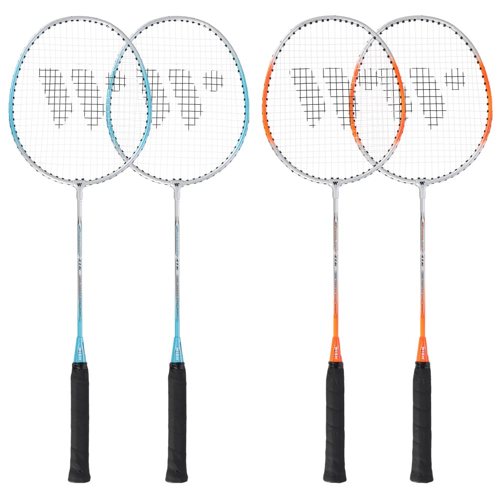Sada raket na badminton WISH Steeltec 416K