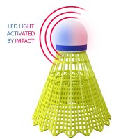 Badmintonové míčky NILS NBL6293 s LED 3 ks
