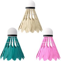 Badmintonové míčky z peří NILS NBL6216 multicolor 6 ks