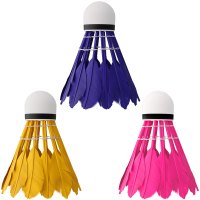Badmintonové míčky z peří NILS NBL6216 multicolor 6 ks