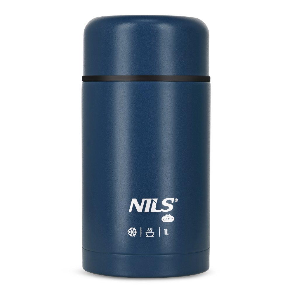 Termoska na jídlo NILS Camp NC3802 modrá 1000 ml
