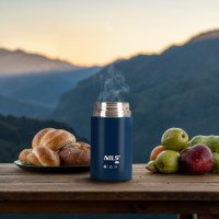 Termoska na jídlo NILS Camp NC3802 modrá 1000 ml