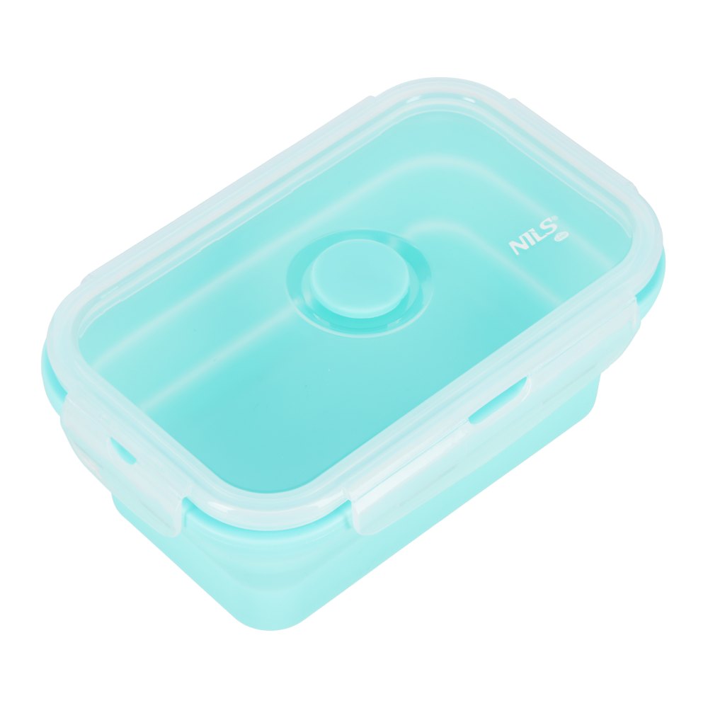 Skládací svačinový box NILS Camp NC4105 500ml mátový