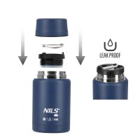 Termoska na jídlo NILS Camp NC3807 modrá 550 ml