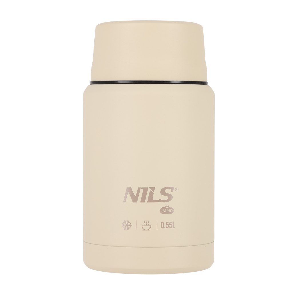 Termoska na jídlo NILS Camp NC3807 béžová 550 ml