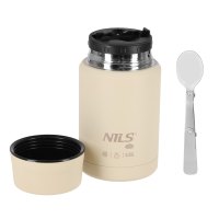 Termoska na jídlo NILS Camp NC3807 béžová 550 ml