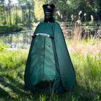 Skládací převlékací/sprchovací kabina NILS Camp NC1706 zelená