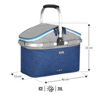 Chladící taška / košík NILS NC2901 35 litrů