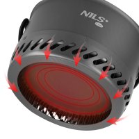 Kempingový hrnec s pokličkou a výměníkem NILS Camp NC4203 1 litr