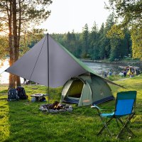 Cestovní plachta / tarp NILS Camp NC17107 zelená