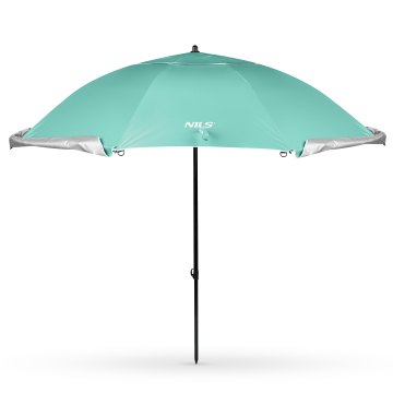Plážový slunečník / paraván NILS Camp NC17114 240 cm zelený
