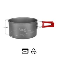 Kempingový hrnec NILS Camp NC17119 1,4L