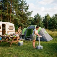 Přenosné umyvadlo NILS Camp NC0026 s akumulátorovou pumpou