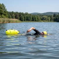 Plavecká bójka NILS Camp NC1772 3v1 žlutá
