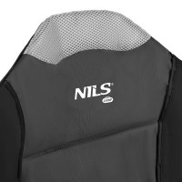 Skládací křeslo NILS Camp NC3080 tmavě šedé