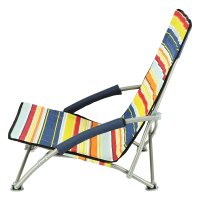 Plážové křeslo NILS NC3035 modro-žluté