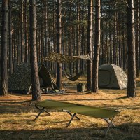 Skládací kempingová postel NILS Camp NC2756 200 cm