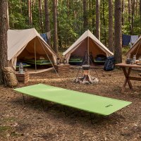 Skládací kempingové lehátko NILS Camp NC3504 military 190 cm