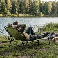 Skládací lehátko NILS Camp NC3026 zelené
