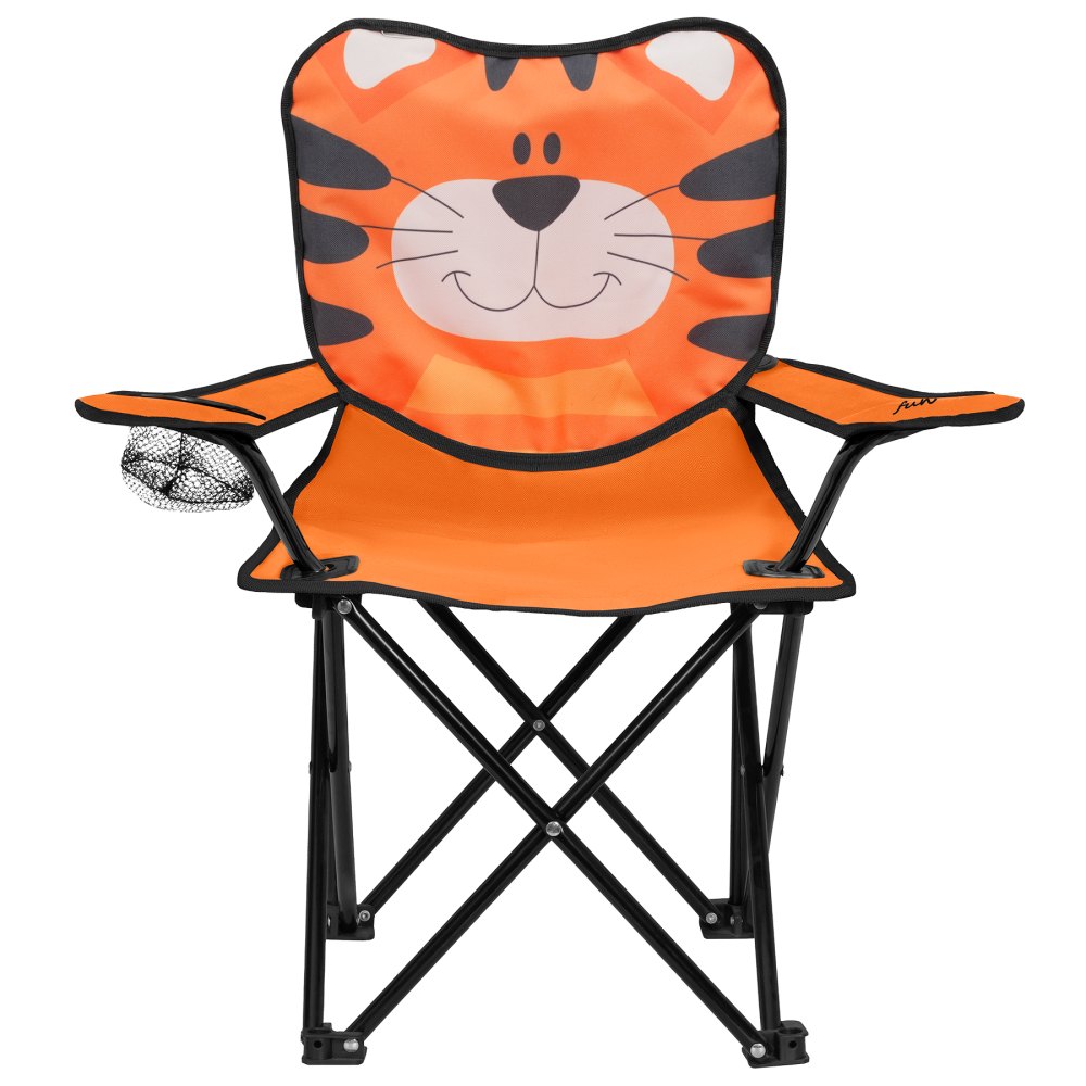 Dětská skládací židle NILS Fun NC3305 tigr