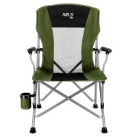 Skládací křeslo NILS Camp NC3701 zelené