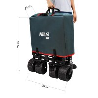 Kempingový vozík NILS Camp NC2601 antracitový