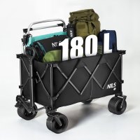 Kempingový vozík NILS Camp NC2604 XXL černý