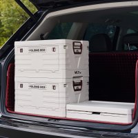Skládací box s víkem NILS Camp NCB4004 50L šedý