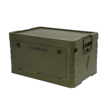 Skládací box s víkem NILS Camp NCB4004 50L zelený